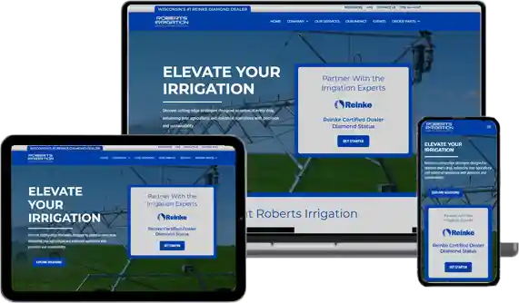 Agriculture Website Design Services - Northwoods Web Designs